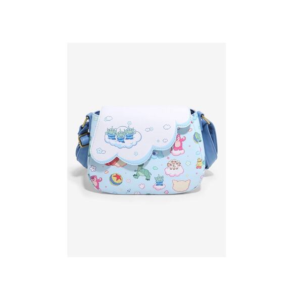 Loungefly Pixar Characters Clouds Crossbody NWT - Picture 1 of 4